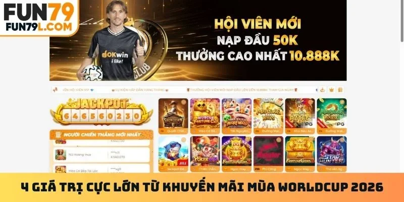 4 giá trị cực lớn từ khuyến mãi mùa Worldcup 2026